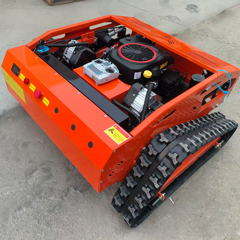 Free Shipping Smart Rc Lawn Mower Robot Remote Mini Tractor Zero Turn Industrial Grade 800W Gasoline Snow Plow Snow Blade