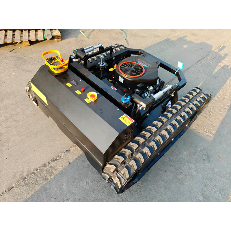 Electric Start Powerful Diesel Remote Control Flail Mower Efficiency 1h 3000 Tracked Twin-Cylinder 800W for Farms & Home