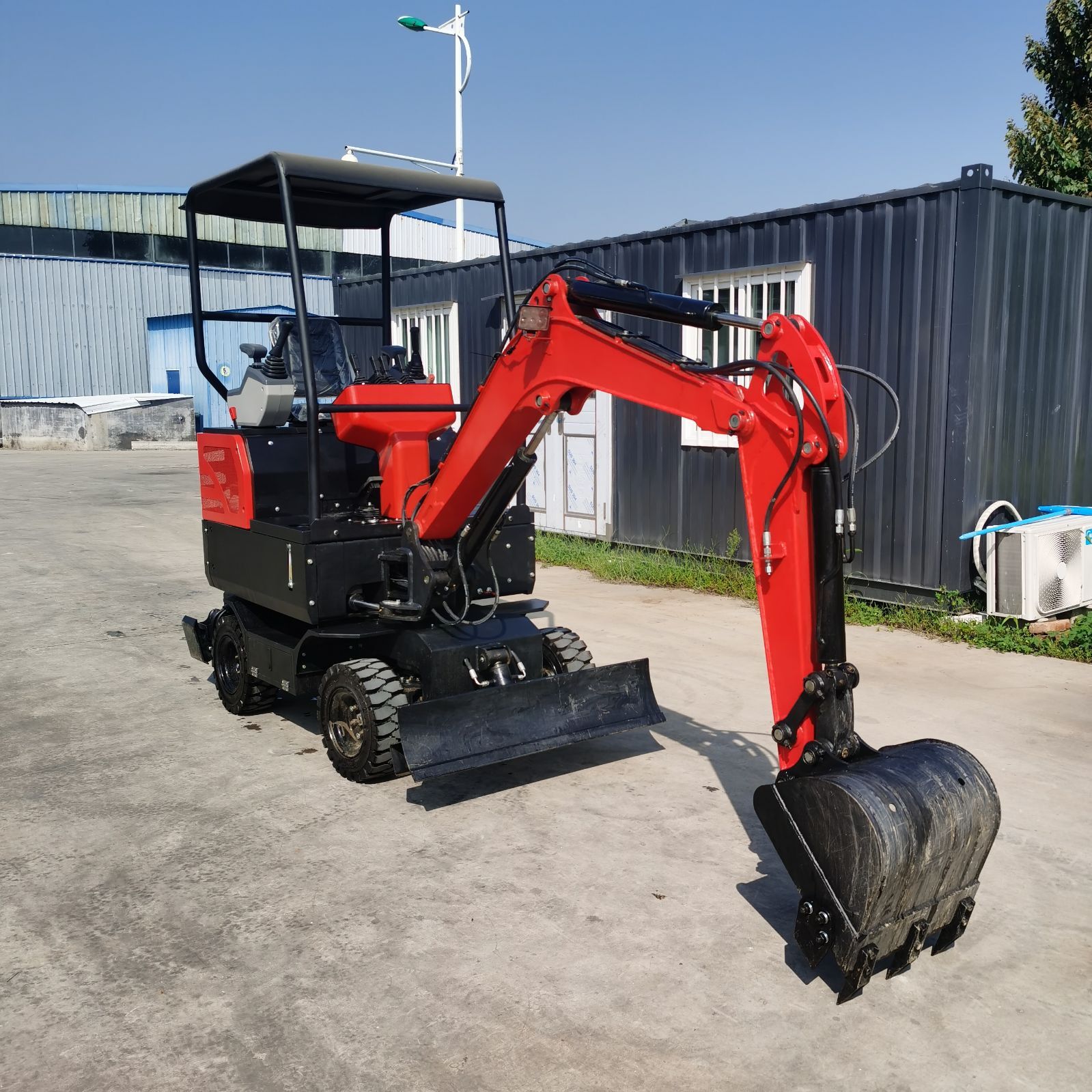 2T-ZJ20W-wheeled excavator