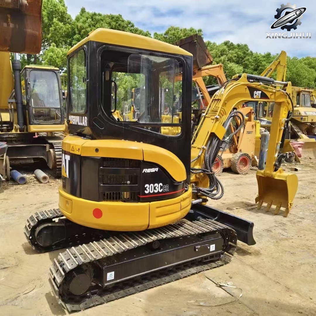 Used CAT303C Mini Crawler Excavator