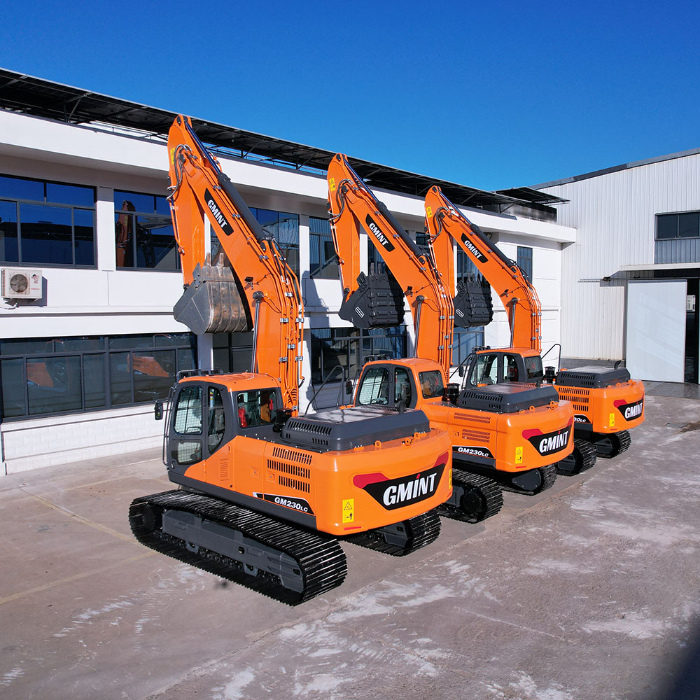 Doosan DX230 Hydraulic Digger 50 Ton Excavadora Grande Heavy Duty Road Construction Excavator