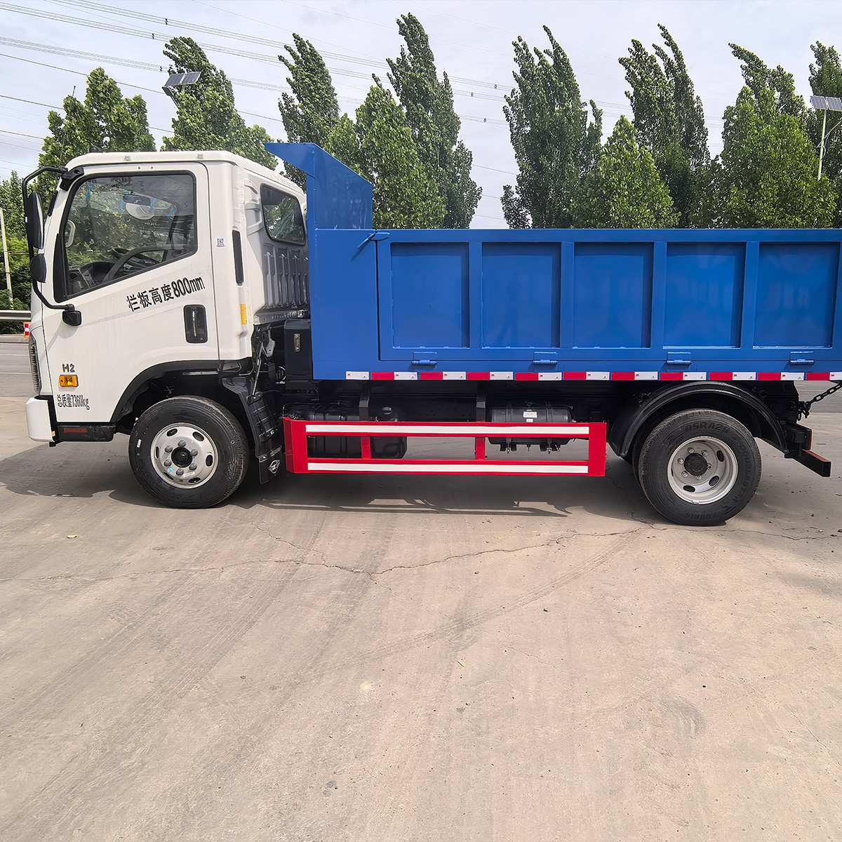 5m³ Euro 6 Dump Truck | 150HP Diesel Light Tipper Vehicle