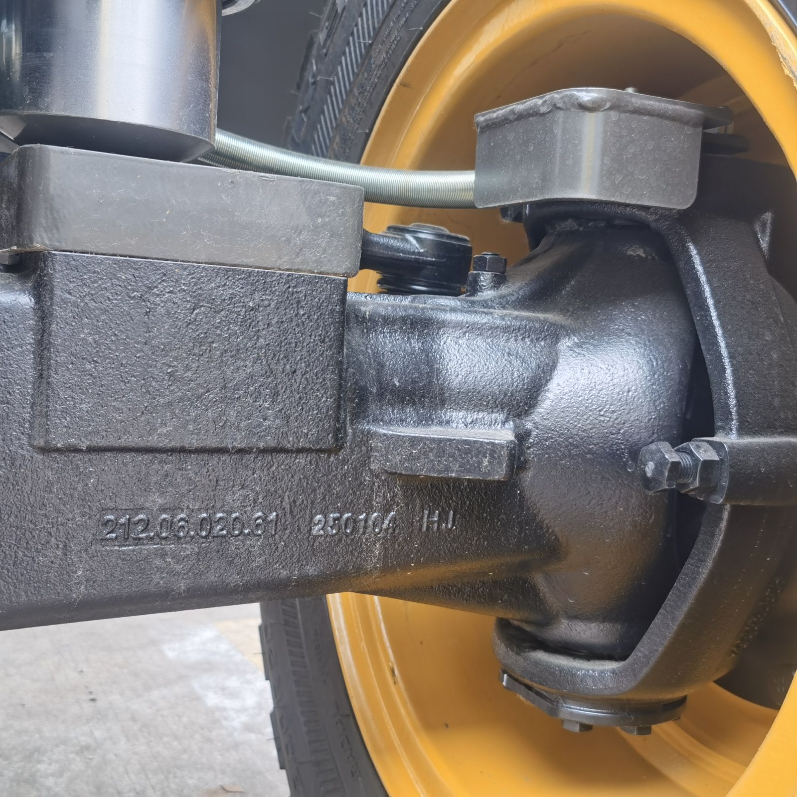 SDLG EA7150H wheeled excavator