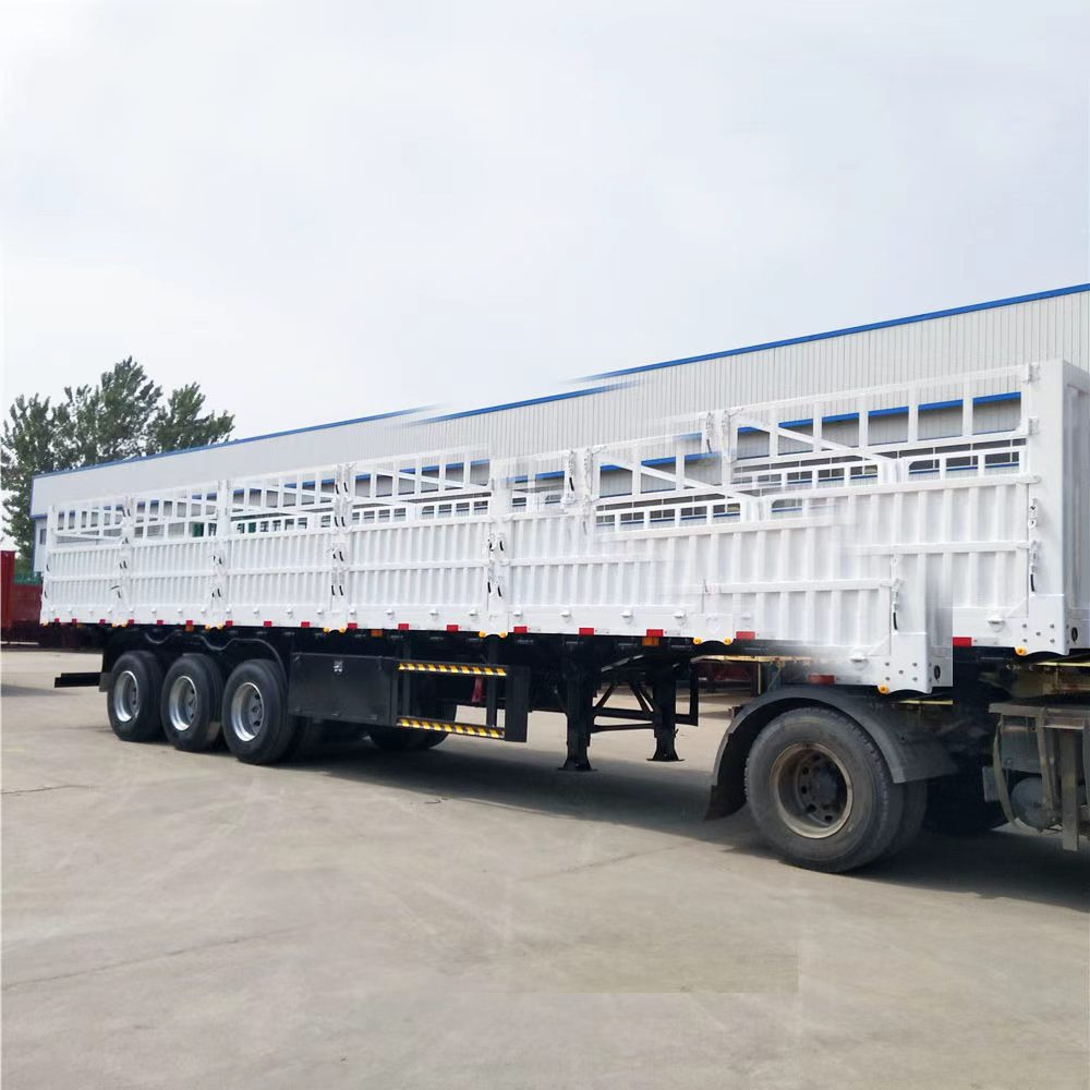 3-Axle Semi-Trailer, 25001-30000kg Load Capacity, For Cargo Transportation