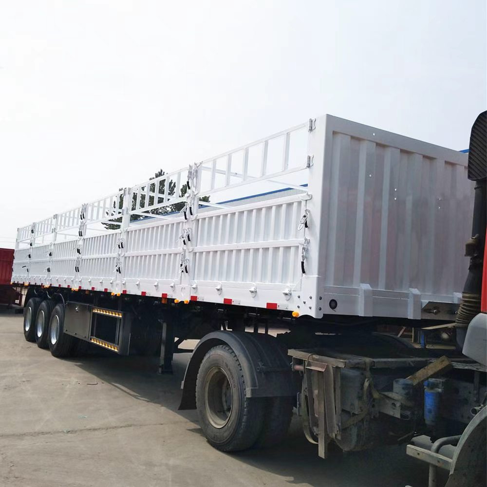 3-Axle Semi-Trailer, 25001-30000kg Load Capacity, For Cargo Transportation