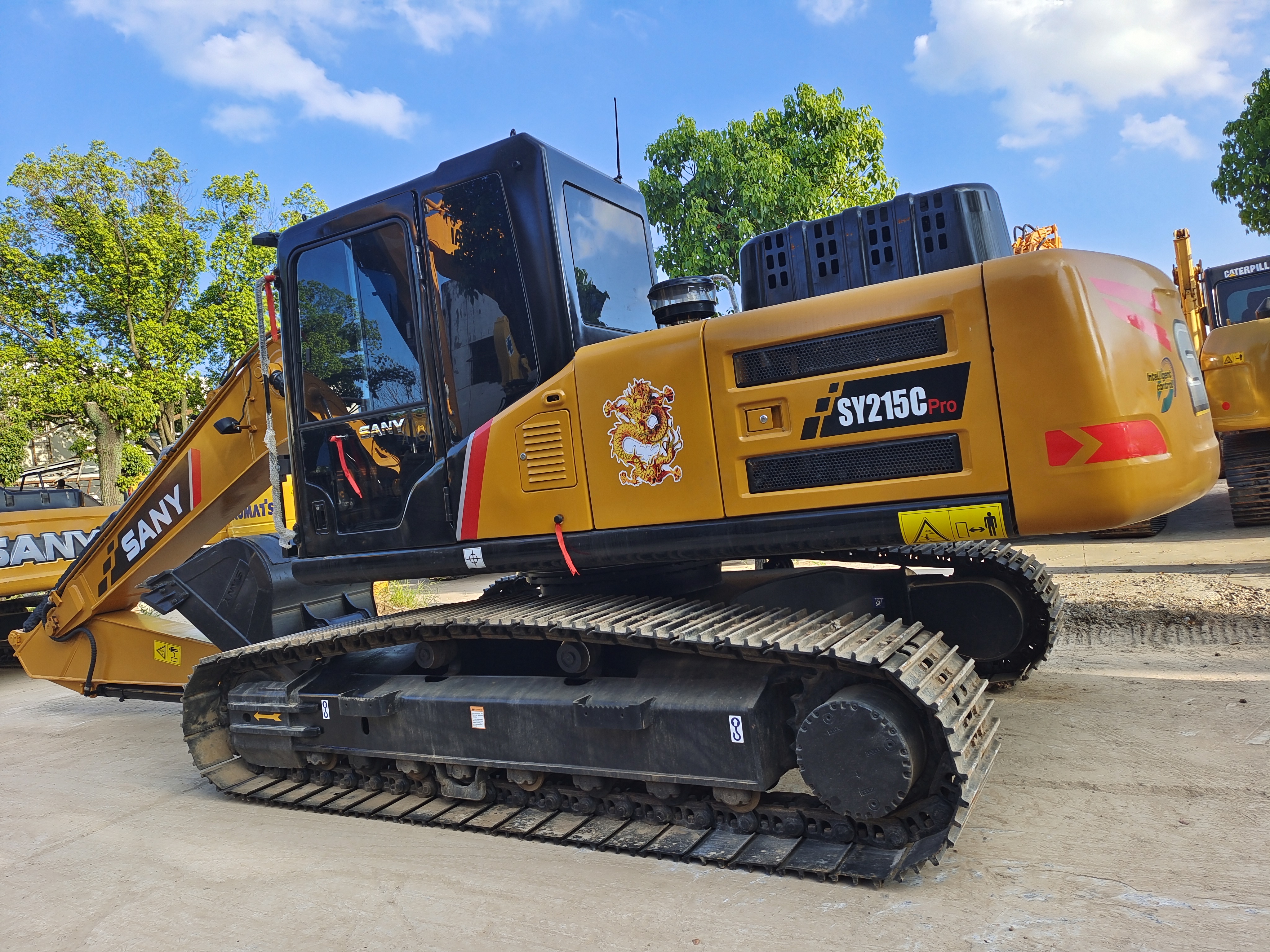 SANY SY215C USED EXCAVATOR
