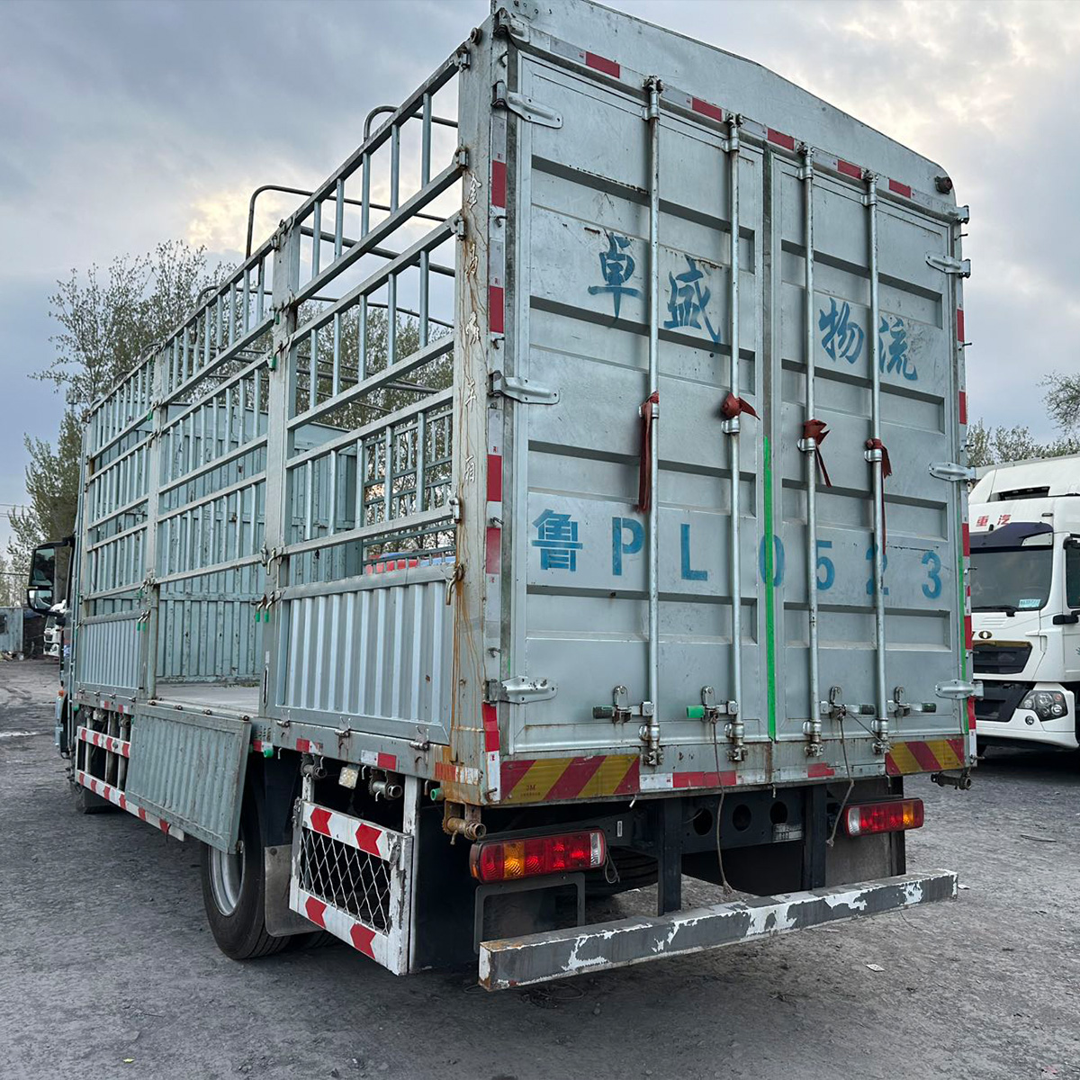 6.8m High Bar Cargo Truck, MAN Engine 290HP Automatic, National VI Emission, Registered Apr.2025