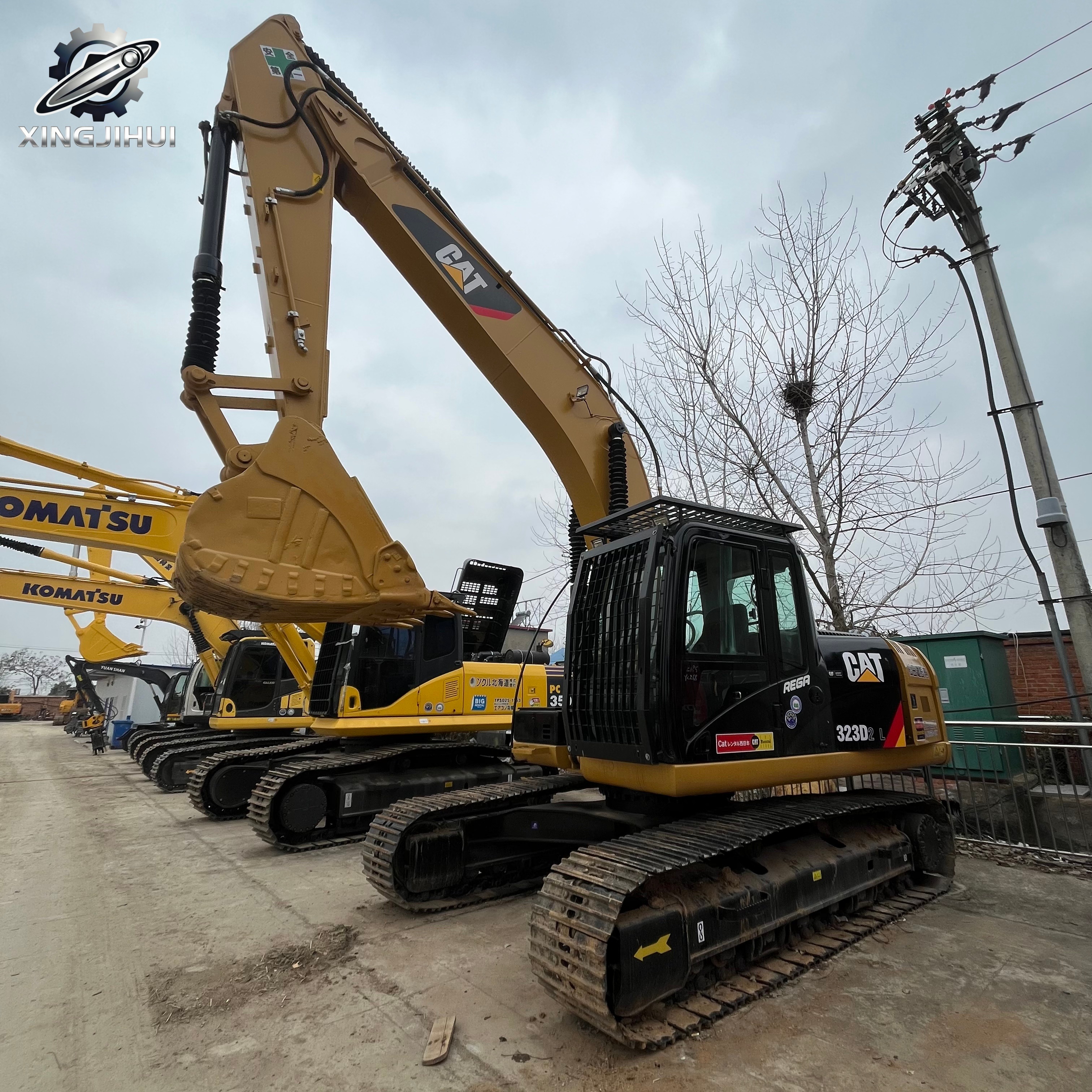 Used CAT323D2L Crawler Excavator