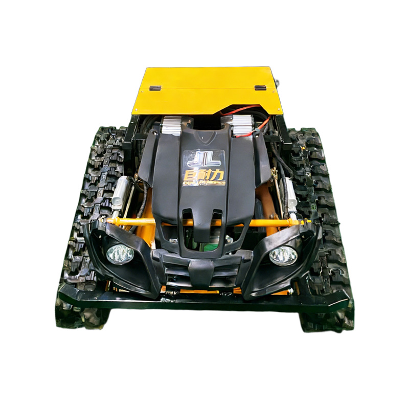 Remote Control Crawler Grass Cutting & Crushing Machine
