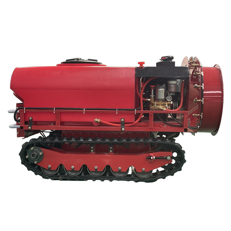 Remote Control Tracked Air Blast Sprayer