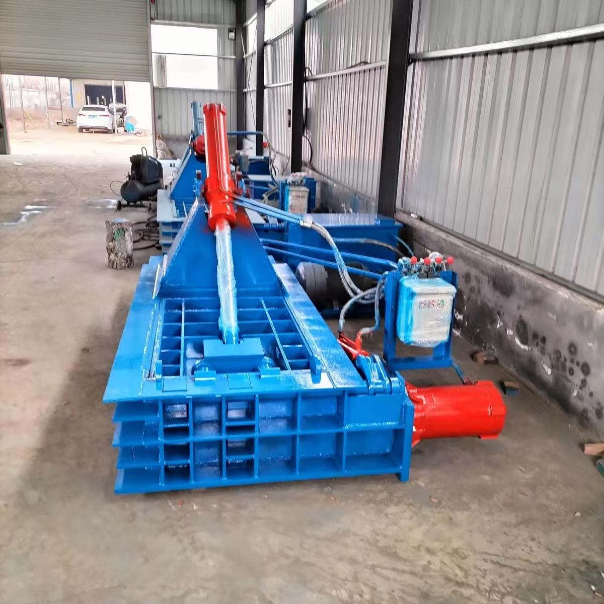 Metal Baler 125T-220T for Scrap Steel, Aluminum & Iron Chips
