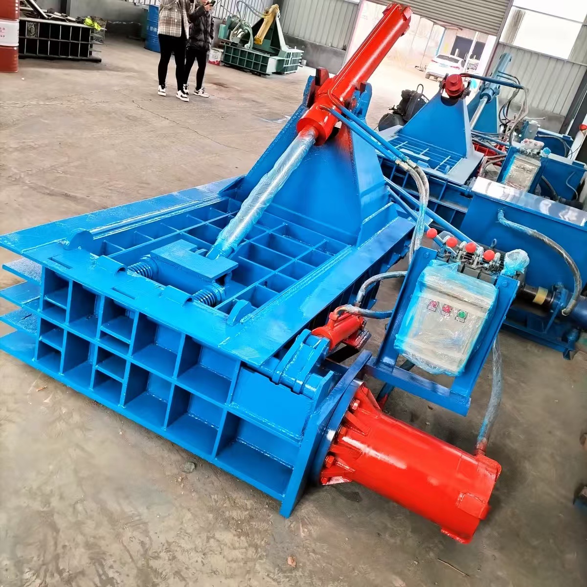 Metal Baler 125T-220T for Scrap Steel, Aluminum & Iron Chips