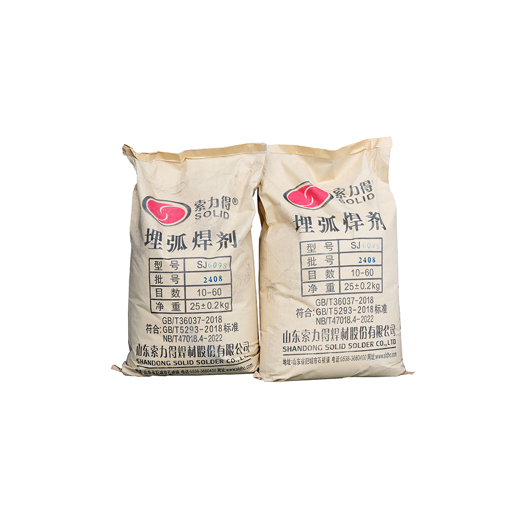 SOLID Submerged Arc Flux SLD-S101L / SJ609S for Carbon & Stainless Steel Welding, 25kg Pack