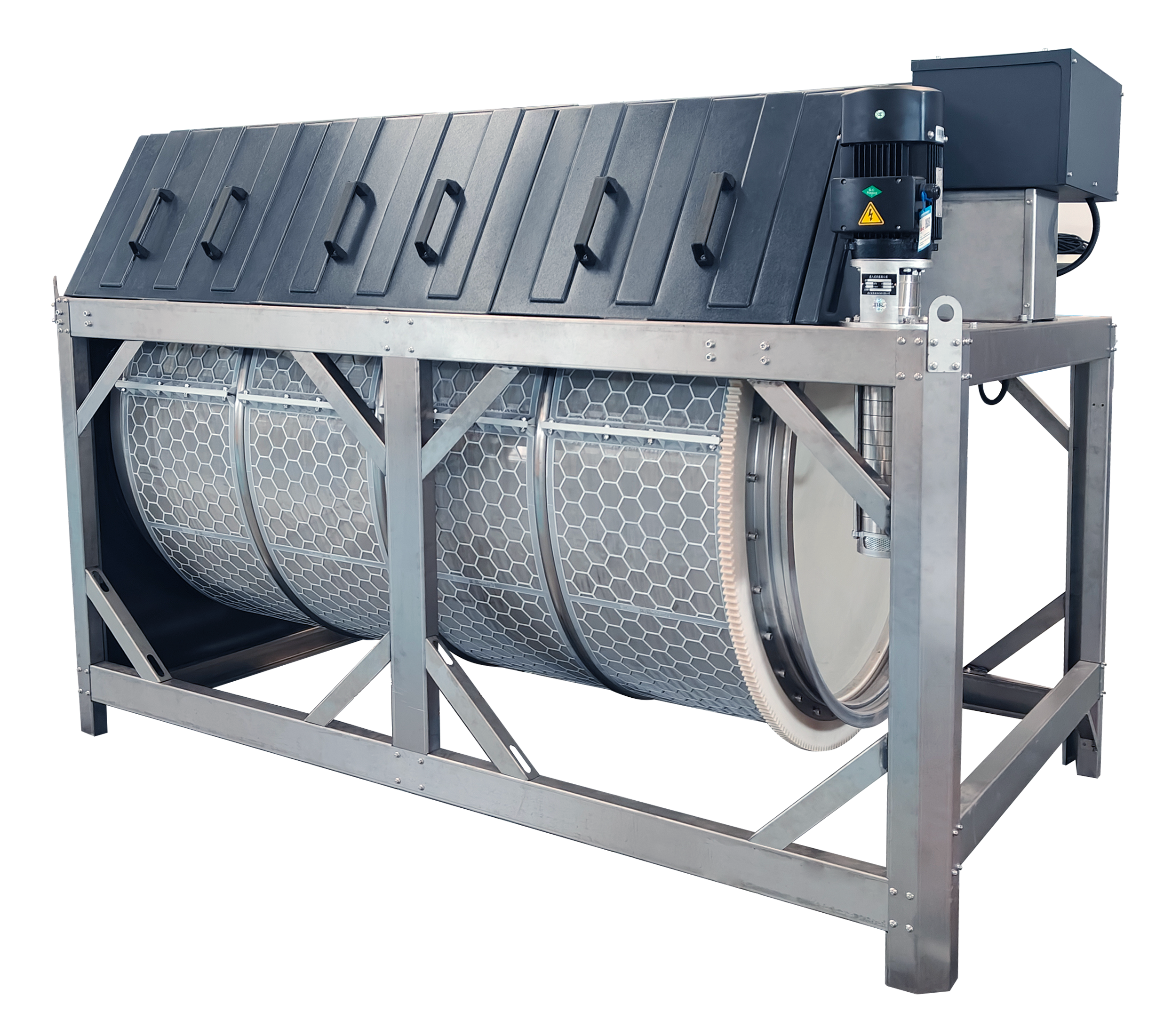 Huisen Frame Microfilter Aquaculture Drum Microfiltration Equipment