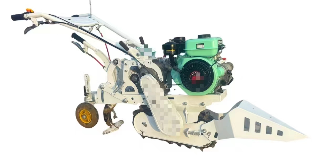 170 Gasoline Two-Row Garlic Harvester Handheld Garlic Digger