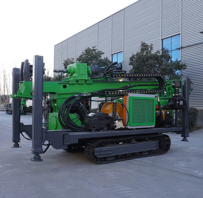 Full Hydraulic Core Drilling Rig Crawler Wireless Remote Control Exploration Drilling Equipment