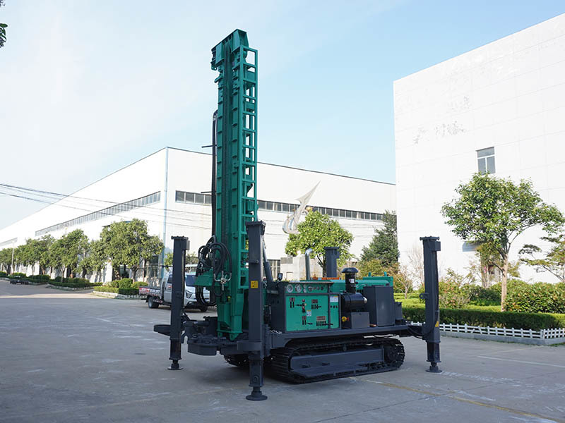 Light High-Efficiency Water Well Drilling Rig Mountain Rock Formation Drilling Equipment for Agricultural Irrigation & Civil Wells