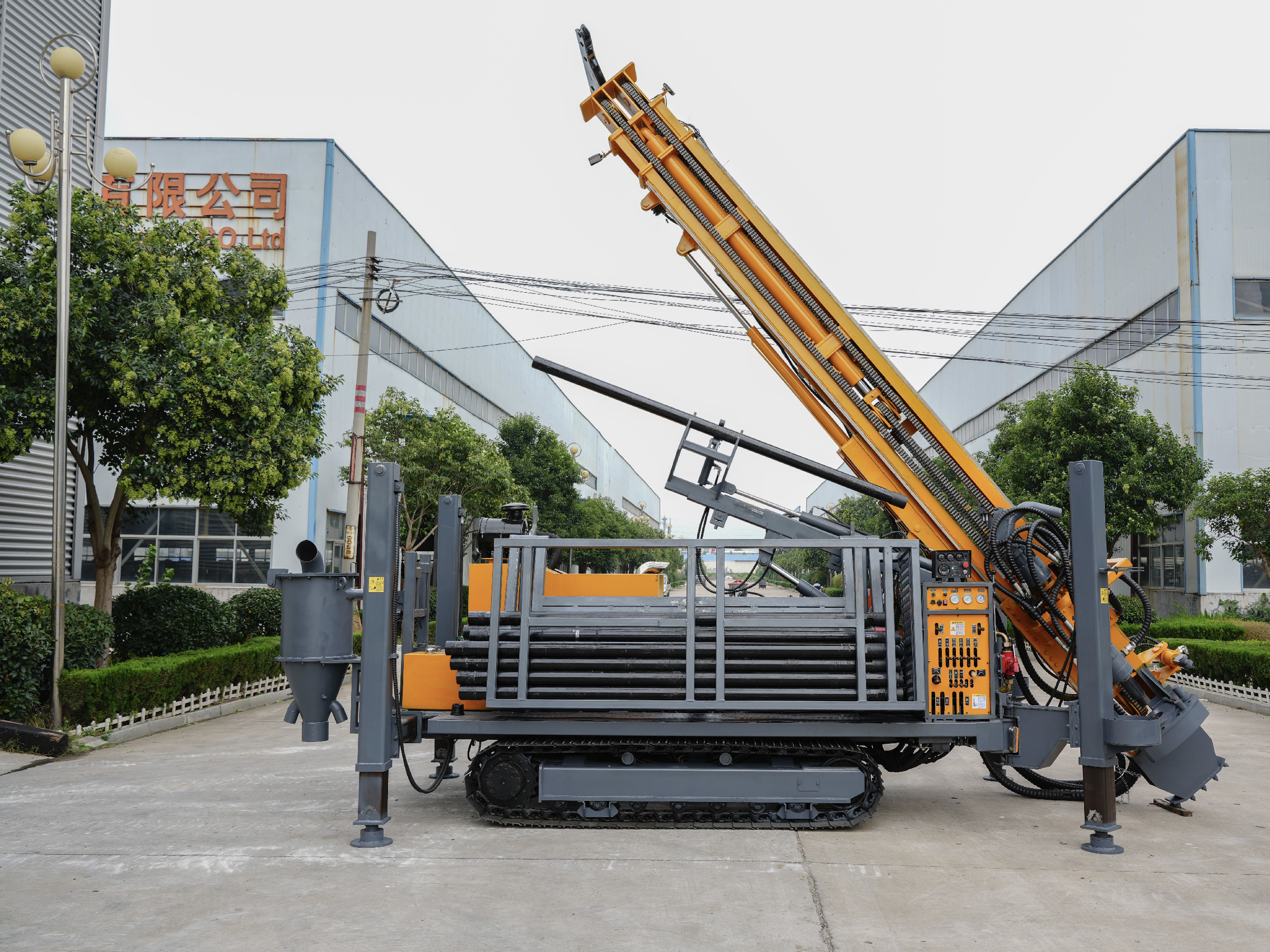 RC Reverse Circulation Drilling Rig Crawler Pneumatic Reverse Circulation Drilling Equipment for Geological Exploration