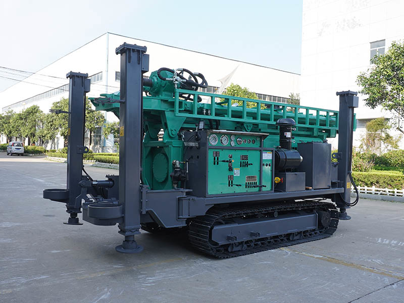 Light High-Efficiency Water Well Drilling Rig Mountain Rock Formation Drilling Equipment for Agricultural Irrigation & Civil Wells