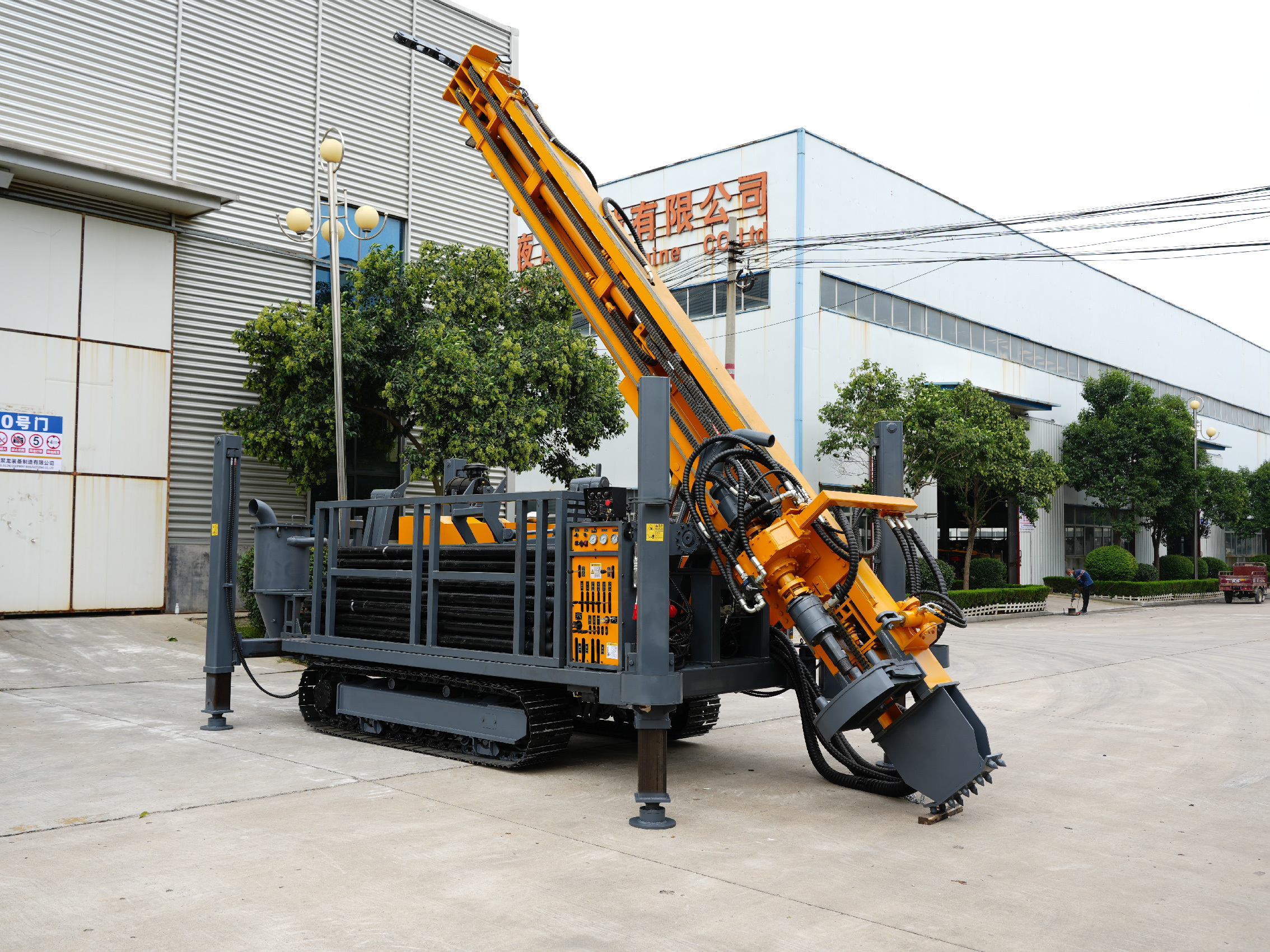 RC Reverse Circulation Drilling Rig Crawler Pneumatic Reverse Circulation Drilling Equipment for Geological Exploration