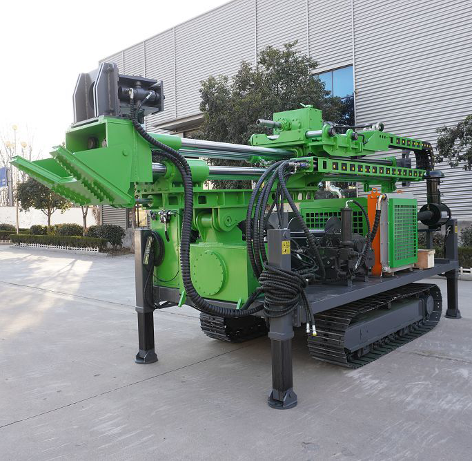 Full Hydraulic Core Drilling Rig Crawler Wireless Remote Control Exploration Drilling Equipment