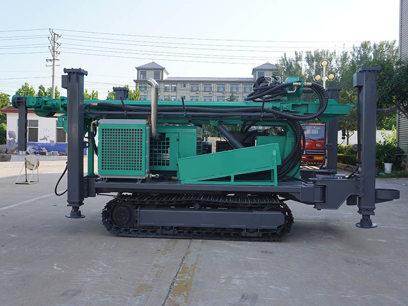 Light High-Efficiency Water Well Drilling Rig Mountain Rock Formation Drilling Equipment for Agricultural Irrigation & Civil Wells