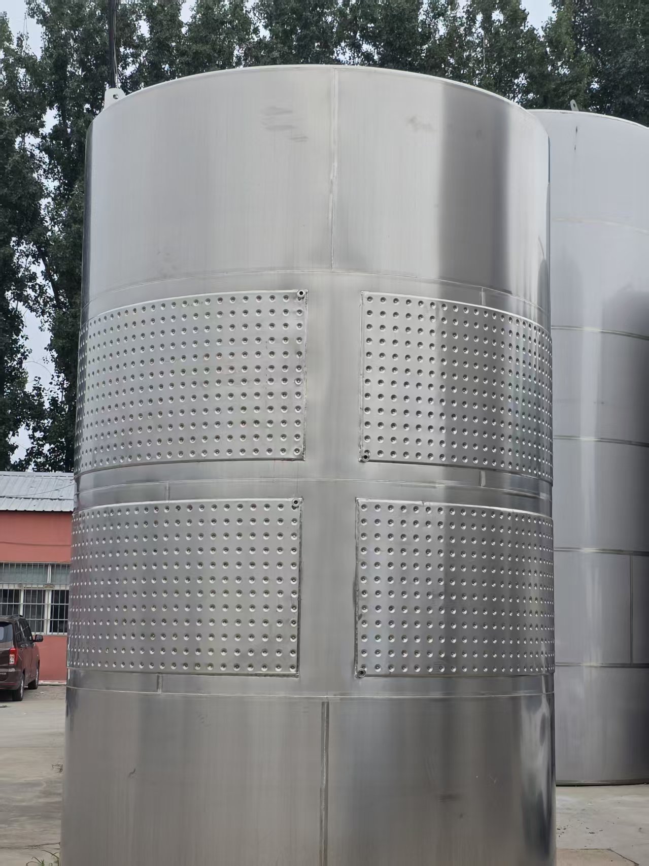 100L-5000L Stainless Steel Storage Tank Food-grade Liquid/Material Storage Vessel