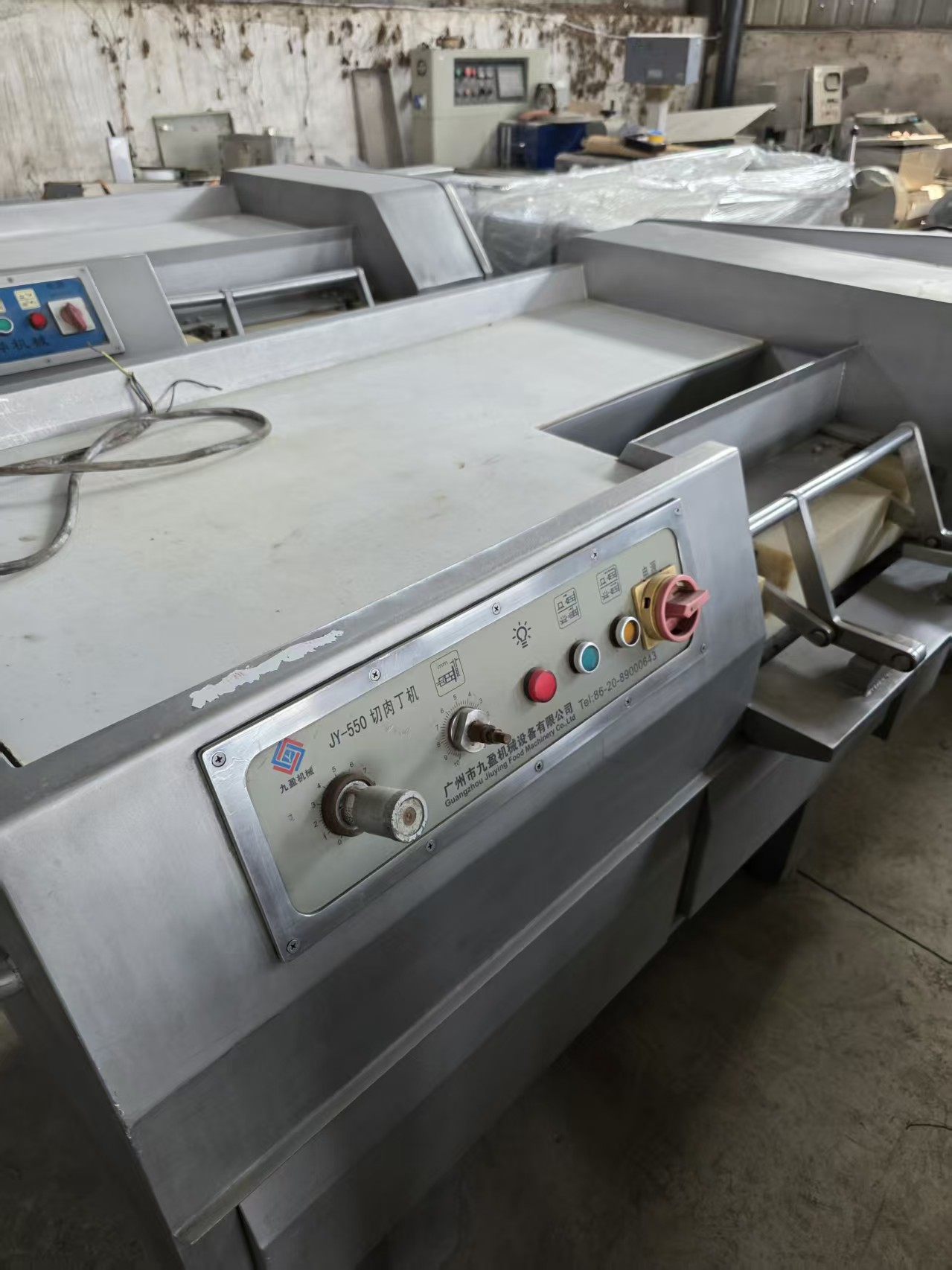 Model 105-400 Large Dicing Machine Meat & Vegetable Dicing Equipment