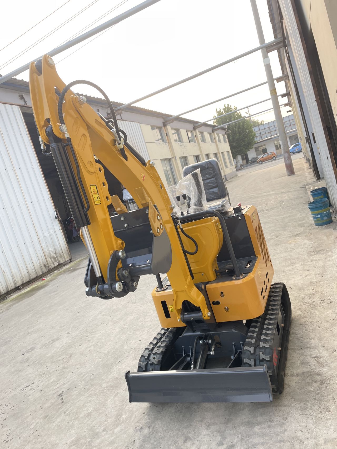 Model 12 Mini Crawler Excavator (Upgraded Version) Small Digger for Farm & Construction